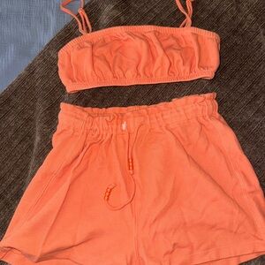 Orange Two-Piece Set